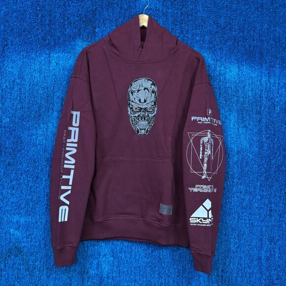 Terminator 2 Judgement Day Hoodie Size Medium - Picture 1 of 4